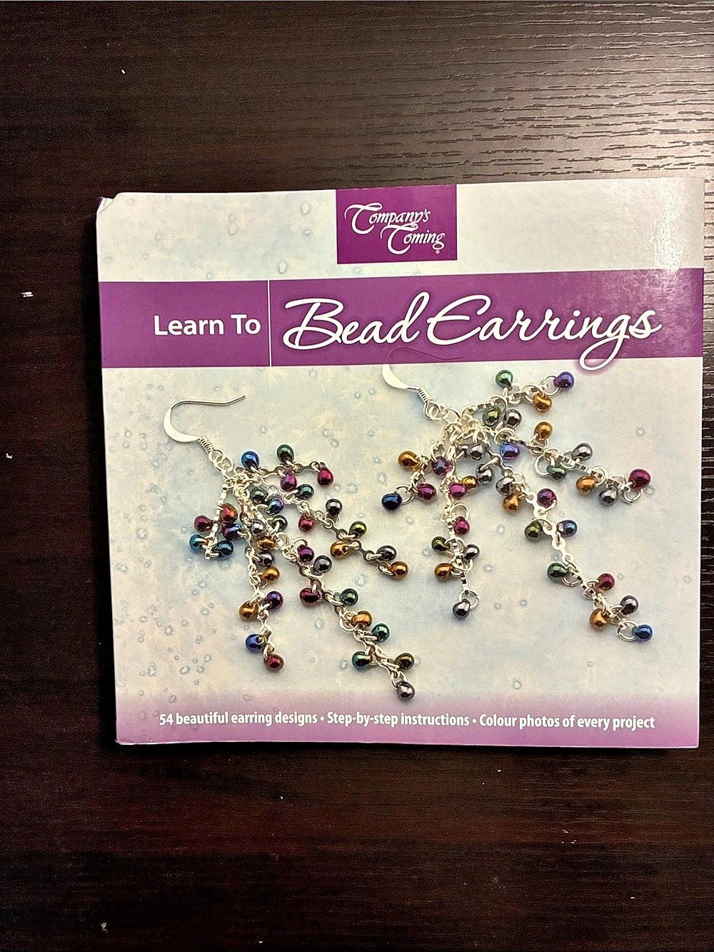 Company's Coming Learn to Bead Earrings Beading Instruction Book